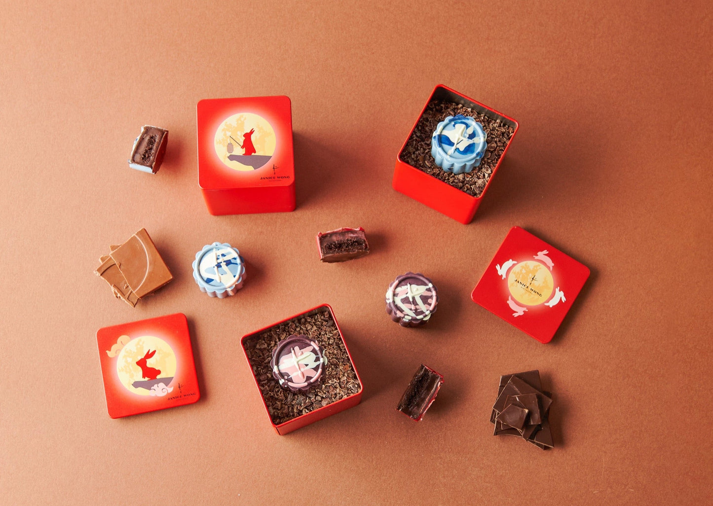 Chocolate Mooncake (2pcs)