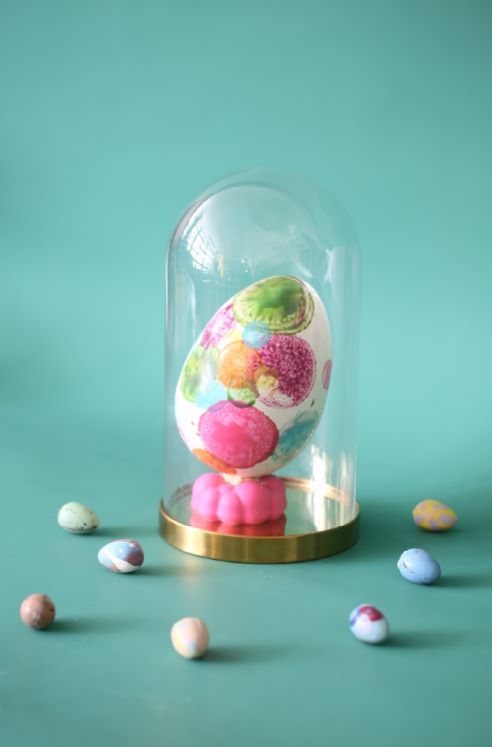 Easter Egg Sculpture in Glass