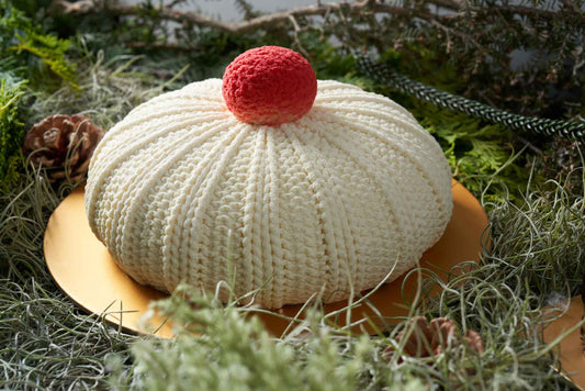 Santa Pom Pom Celebration Cake