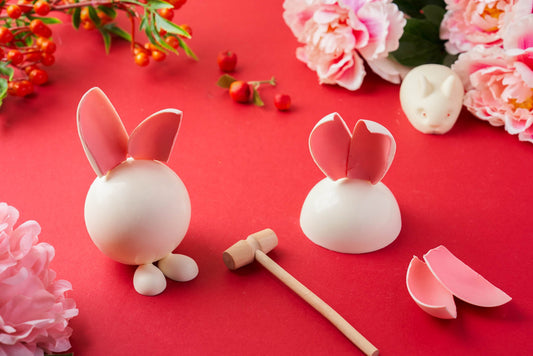 Rabbit Chocolate Sculpture